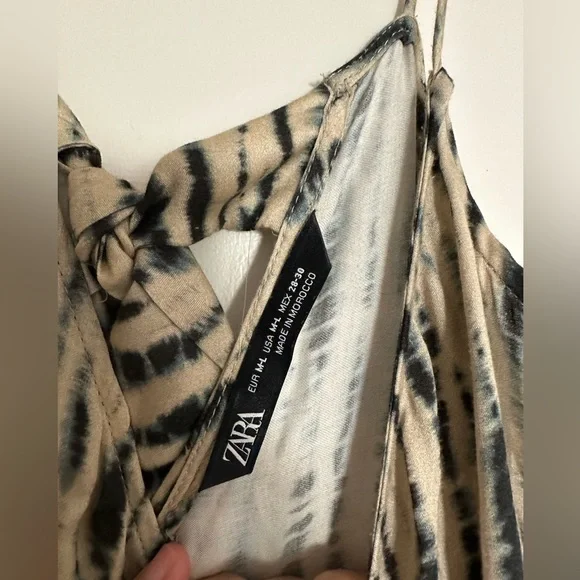 Zara tie dye print maxi dress. Excellent condition! - Picture 4 of 9